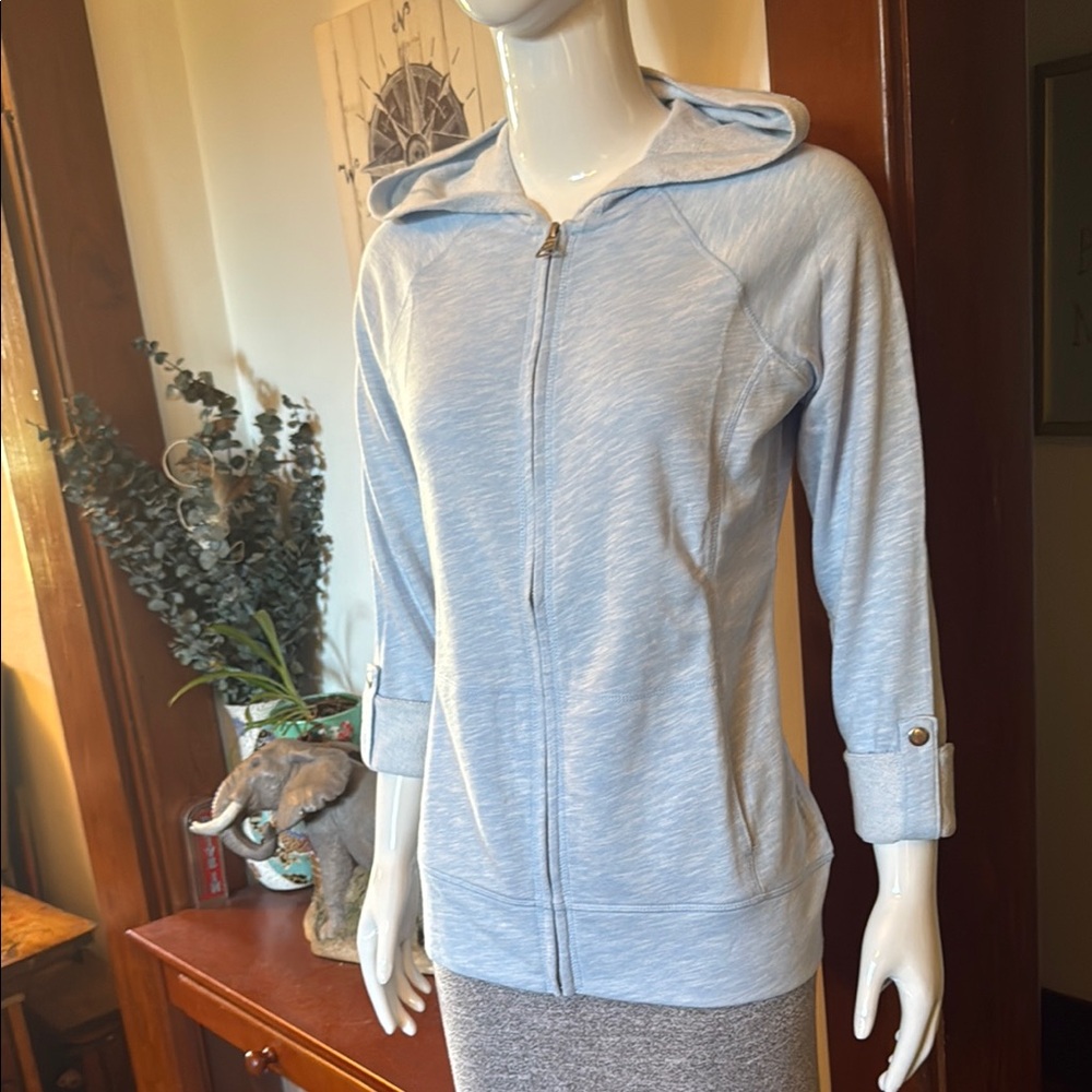 NWT Style&Co size small Women's Light Blue Hoodie